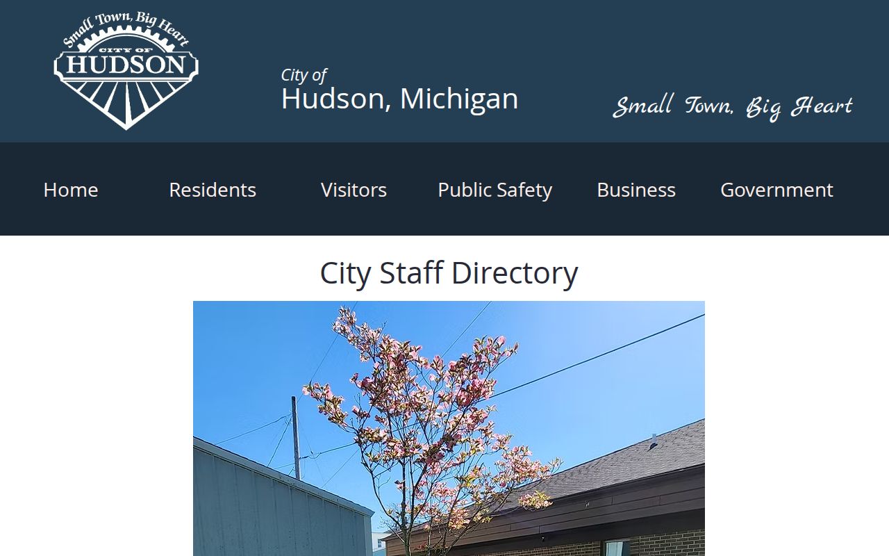 Hudson docket search city staff records source